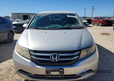 2014 Honda Odyssey Ex z USA, uszkodzony, nr VIN 5FNRL5H44EB001910